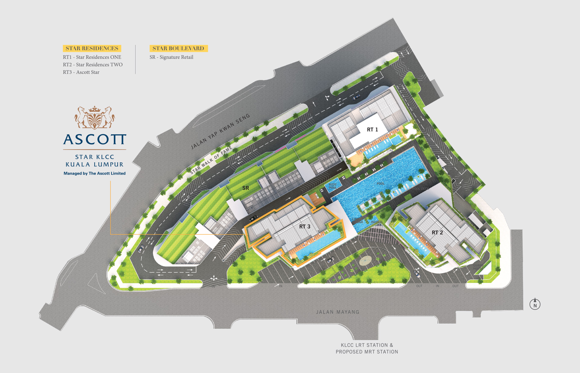 Star Residences's Master Plan